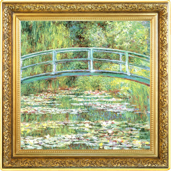 Monnaie JAPANESE BRIDGE AND WATER LILY POND Claude Monet Treasures of World Painting 1 Oz Argent 1$ Niue 2026 (PRÉCOMMANDE)