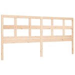 vidaXL Cadre de lit sans matelas 200x200 cm bois massif de pin
