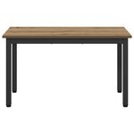 vidaXL banc Chêne artisan 80 x 35 x 45 cm Bois d'ingénierie