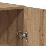 vidaXL Armoire murale chêne artisanal 69 5x34x90 cm bois d'ingénierie