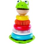 Hape E0457 - Anneaux à empiler M. Grenouille