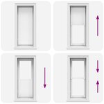 vidaXL Store plissé 40x150 cm Blanc