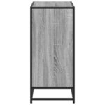 vidaXL Bibliothèque sonoma gris 80 5x35x76 cm bois d'ingénierie