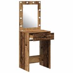 vidaXL Coiffeuse Bois Ancien 50 x 41 x 135 cm Bois d'ingénierie