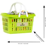 Theo Klein 7261 - Panier d'achat Alnatura  rempli  produits bio  allemand