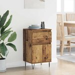 vidaXL Buffet Bois ancien 35 x 40 x 70 cm Bois d'ingénierie