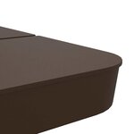 vidaXL Ensemble de base de parasol pour parasols à pied croisé 4Pièces PP