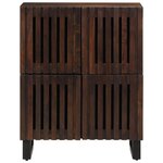 vidaXL Buffet marron 60x34x75 cm bois massif de manguier