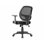 Q-connect chaise bureau rotative - Nylon maille - Max. supporte 120kg - Noir