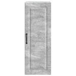 vidaXL Armoire Murale 33 x 34 5 x 90 cm Bois d'ingénierie Gris béton