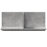 vidaXL Armoire murale 70x16 5x30 gris béton cm bois d'ingénierie