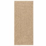 vidaXL Tapis ZIZUR 80x200 cm aspect de jute intérieur et extérieur