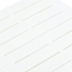 vidaXL Table pliable de jardin blanc 45x43x50 cm plastique