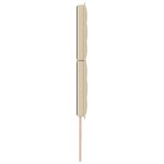 vidaXL Tête de lit Lignes Élégantes Crème 180 cm Tissu