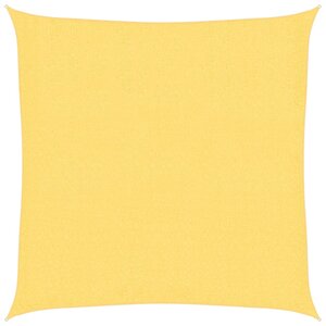 vidaXL Parasol en PEHD carré 3 6 x 3 6 m Beige