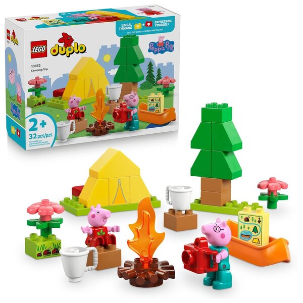 LEGO DUPLO Peppa Pig — Les vacances au camping (10452) — Dès 2 ans