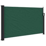 vidaXL Auvent latéral rétractable vert foncé 117x300 cm