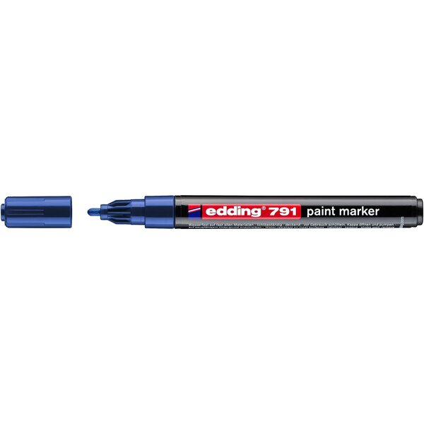 Marqueur Peinture 791 bleu 1-2 mm EDDING