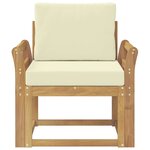 vidaXL 2 Pièce Ensemble de canapés d'extérieur Polyester