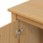 vidaXL Buffet avec tiroir HILL Marron miel 154 x 40 x 80 cm Pin massif