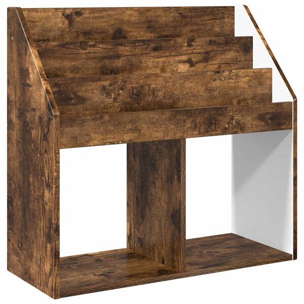 vidaXL Bibliothèque pour enfants Chêne fumé 72 5 x 29 5 x 69 cm