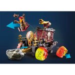 PLAYMOBIL 71299 - Novelmore Chariot de combat enflammé des Burnham Raiders