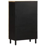 vidaXL Buffet haut 60x33 5x110 cm bois de manguier brut massif
