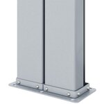 vidaXL Auvent latéral rétractable Bleu 220x1200 cm