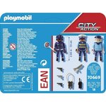 Playmobil - 70669 - police equipe de policiers