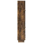 vidaXL Ensemble de Meubles 2 Pièces Chêne fumé 66 x 34 5 x 95 cm