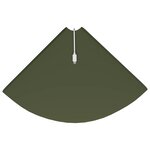 vidaXL Étagère Flottante d'Angle 4 pc Vert olive 30 x 30 x 2 cm
