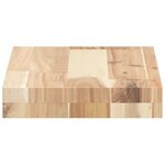 vidaXL Dessus de table 40x20x4 cm rectangulaire bois massif d'acacia