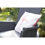 Keter Chaises inclinables de jardin Vermont lot de 2 Graphite