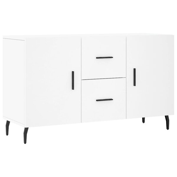 vidaXL Buffet blanc 100x36x60 cm bois d'ingénierie