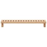 Etagère murale vidaXL 62x10x12 5 cm en bois massif noyer