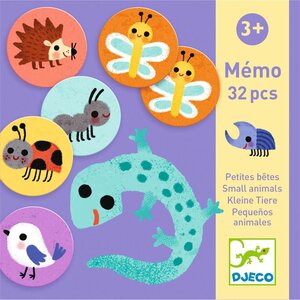 Djeco DJ08254 - Mémo Petites bêtes