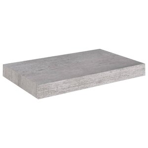 vidaXL Étagère murale flottante gris béton 40x23x3 8 cm MDF