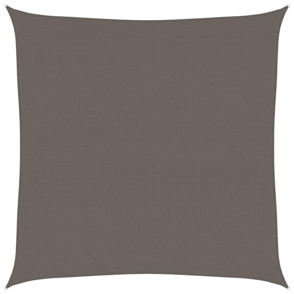 vidaXL Voile d'ombrage 160 g/m² Anthracite 5x5 m PEHD