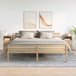 vidaXL Tables de chevet 2 Pièces et 2 tiroirs chêne artisanal 36x36x68 cm