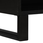 vidaXL Meuble TV Marron 80 x 33 x 46 cm bois de manguier massif