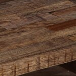 vidaXL Meuble TV 118x30x40 cm Bois de manguier massif