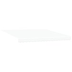 vidaXL Store Rétractable Automatique Blanc 400x300 cm