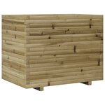 vidaXL Jardinière 90x60x72 cm bois de pin imprégné