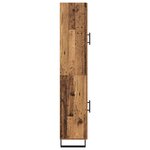 vidaXL Haut Armoire Bois Ancien 34 5 x 34 x 180 cm Bois d'ingénierie