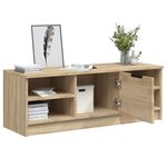 vidaXL Meuble TV Chêne sonoma 102x35 5x36 5 cm Bois d'ingénierie