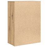 vidaXL Buffet chêne artisanal 79 x 38 x 80 cm Bois d'ingénierie