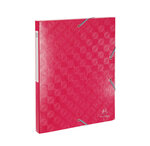 Boite de classement carte lustrée gaufrée pelliculée 1928 - dos de 25mm - a4 - x 8 - exacompta