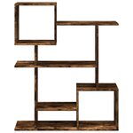 vidaXL Étagère séparatrice de pièce chêne fumé 92x29x112 cm