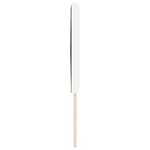 vidaXL Tête de lit simple blanche 100 cm en cuir synthétique
