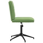 vidaXL Chaises à manger lot de 2 Vert clair Velours